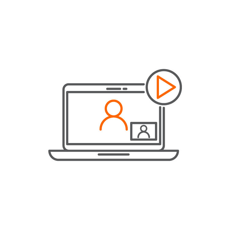 Virtual Event Experience Icon